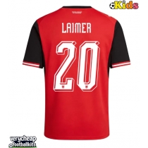 Austria Konrad Laimer #20 Replica Home Minikit World Cup 2026 Short Sleeve (+ pants)